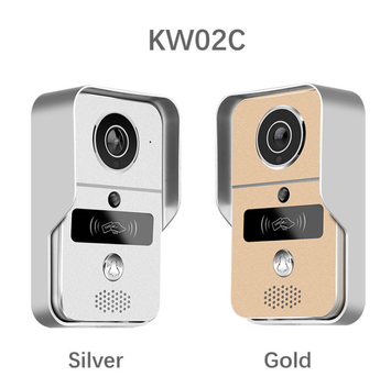 wifi智能高清门铃KW02 双向语音 门禁刷卡 APP控制开锁 叮咚响铃